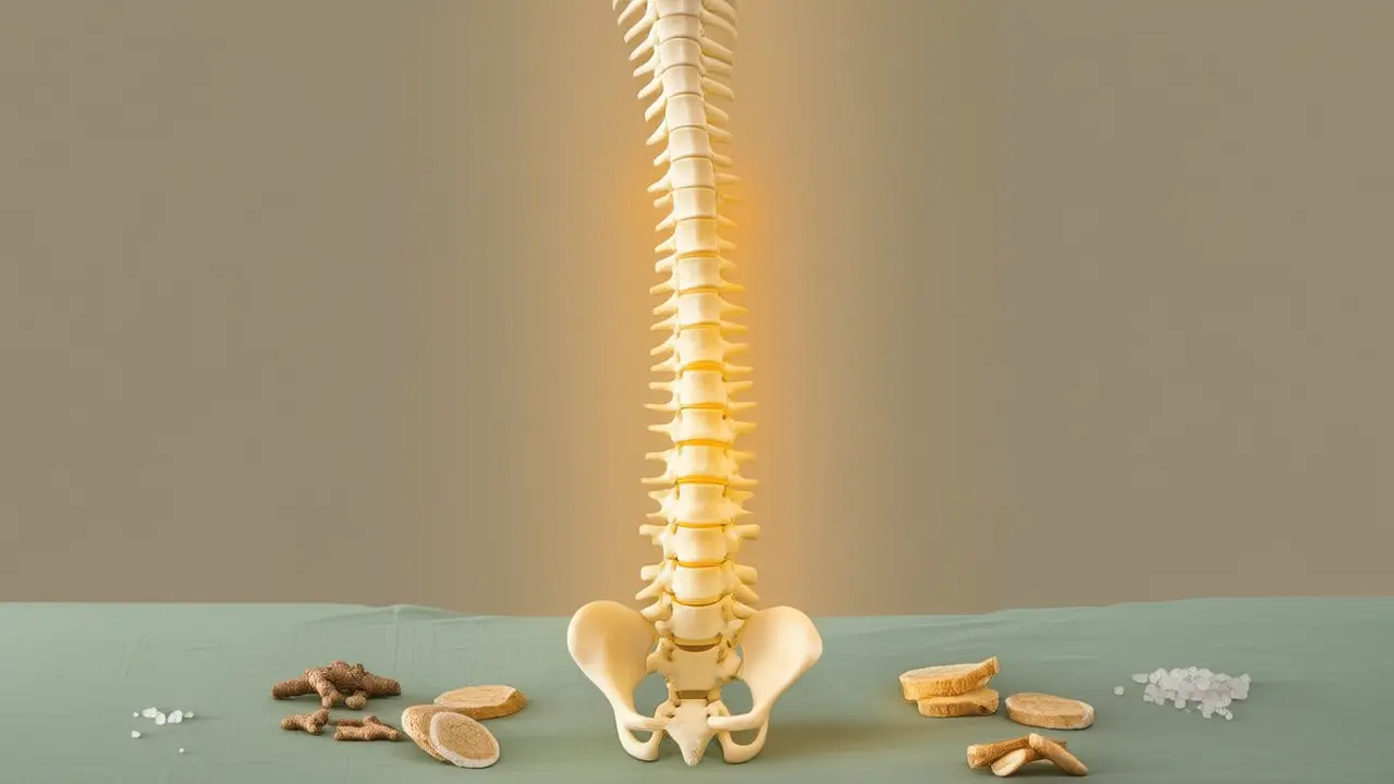 Ginger and Salt Heat Compress: A Natural Home Remedy for Lumbar Strain