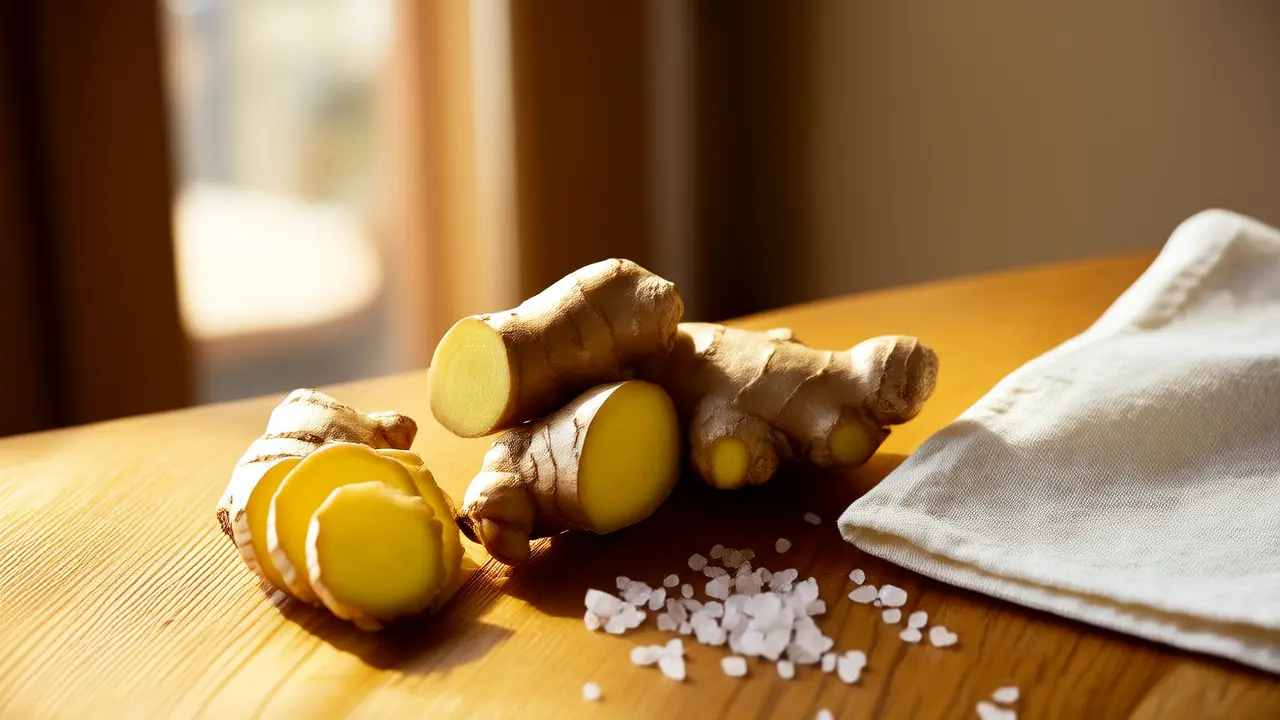 Ginger hot compress relieves elbow pain: A simple and warm home remedy