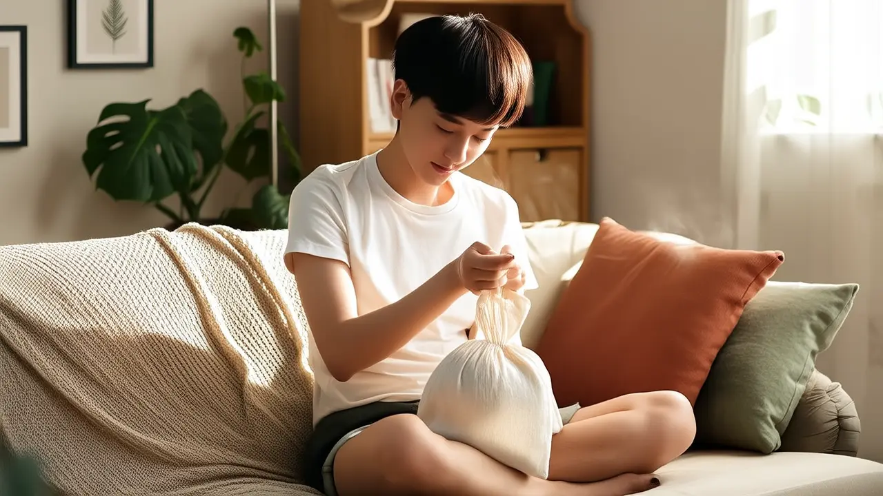 Using Ginger Hot Compress to Relieve Knee Pain: A Simple and Warm Natural Therapy