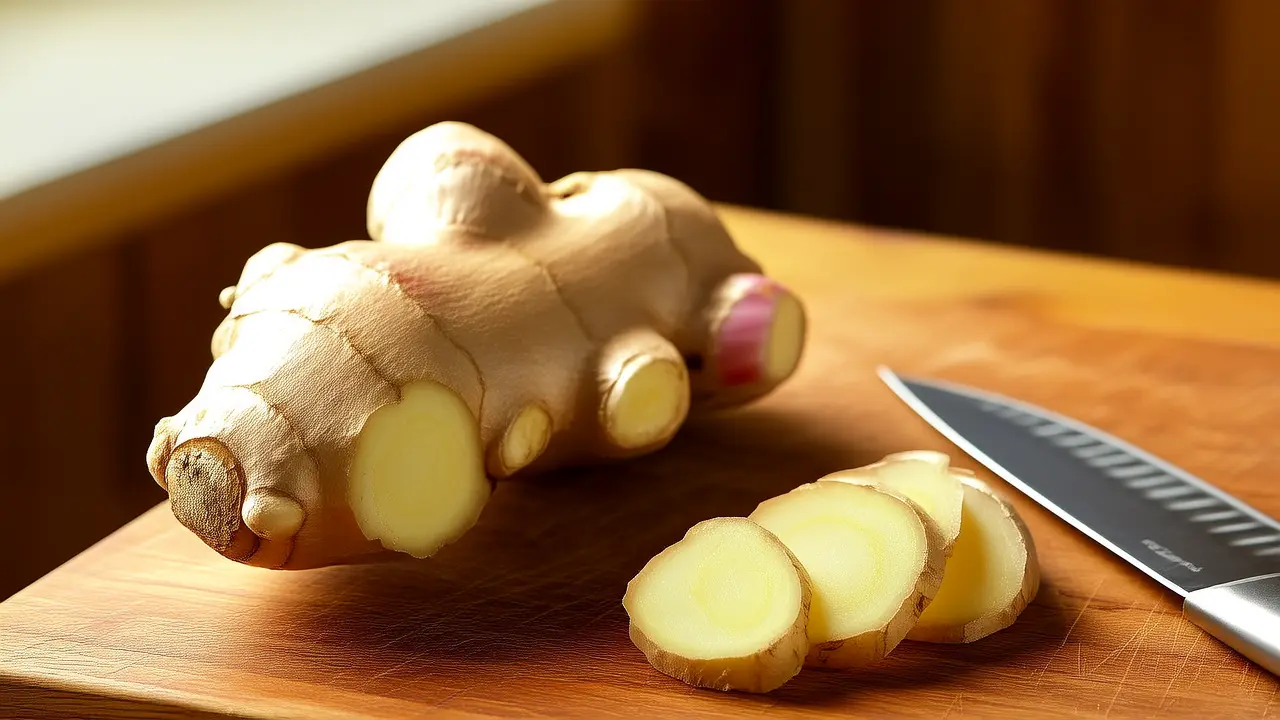 Ginger applied to the navel: A simple home remedy to easily relieve stomach bloating