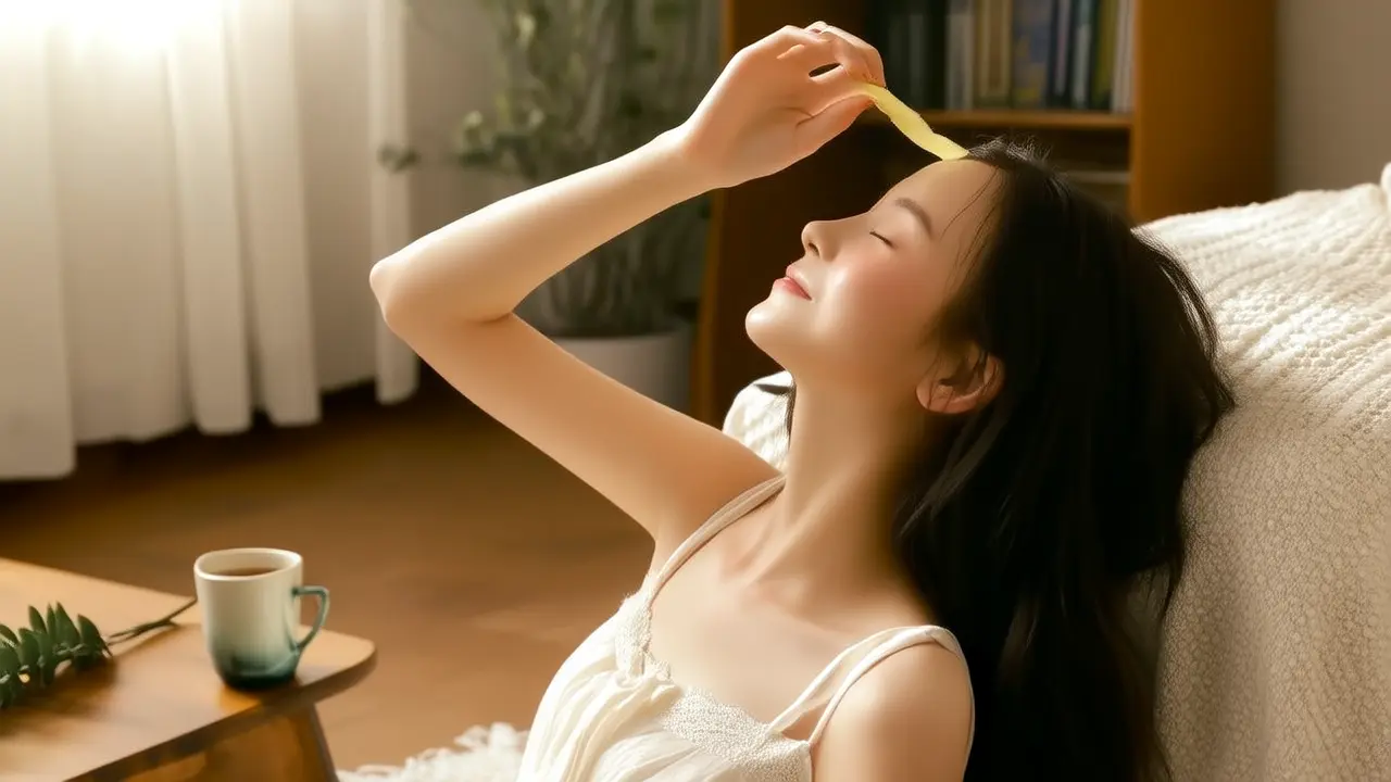 Ginger Compress: A Natural Home Remedy for Tension Headaches
