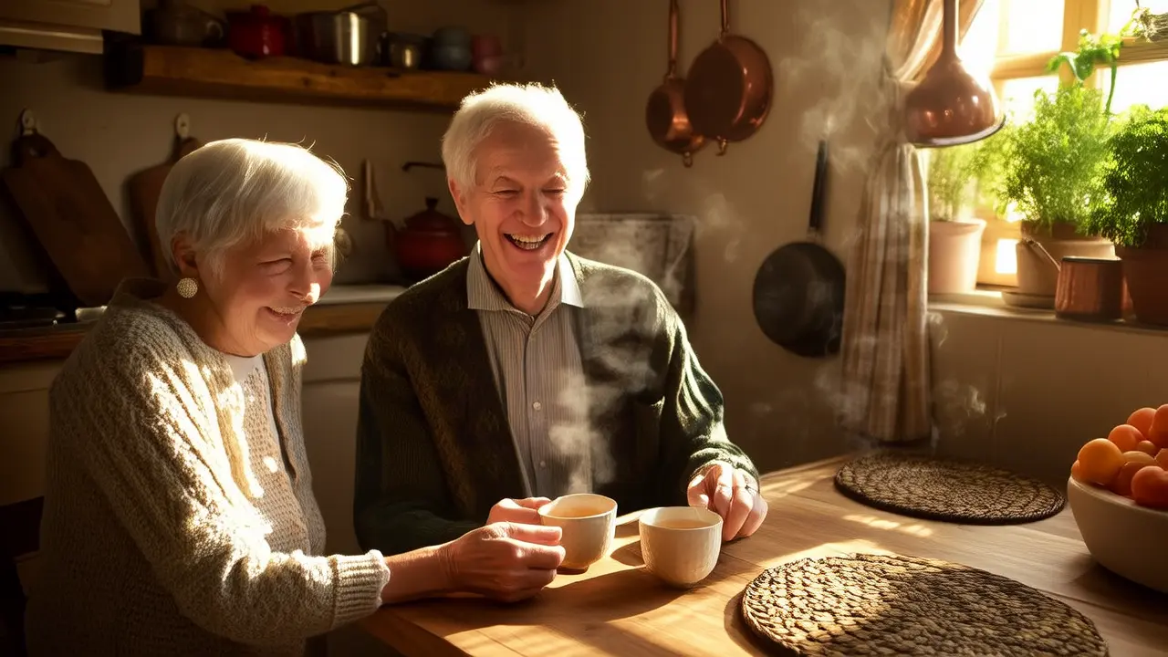 Socializar para cuidar el corazón, nueva técnica para vivir más tiempo y retrasar el envejecimiento: una taza de té cálida cada día