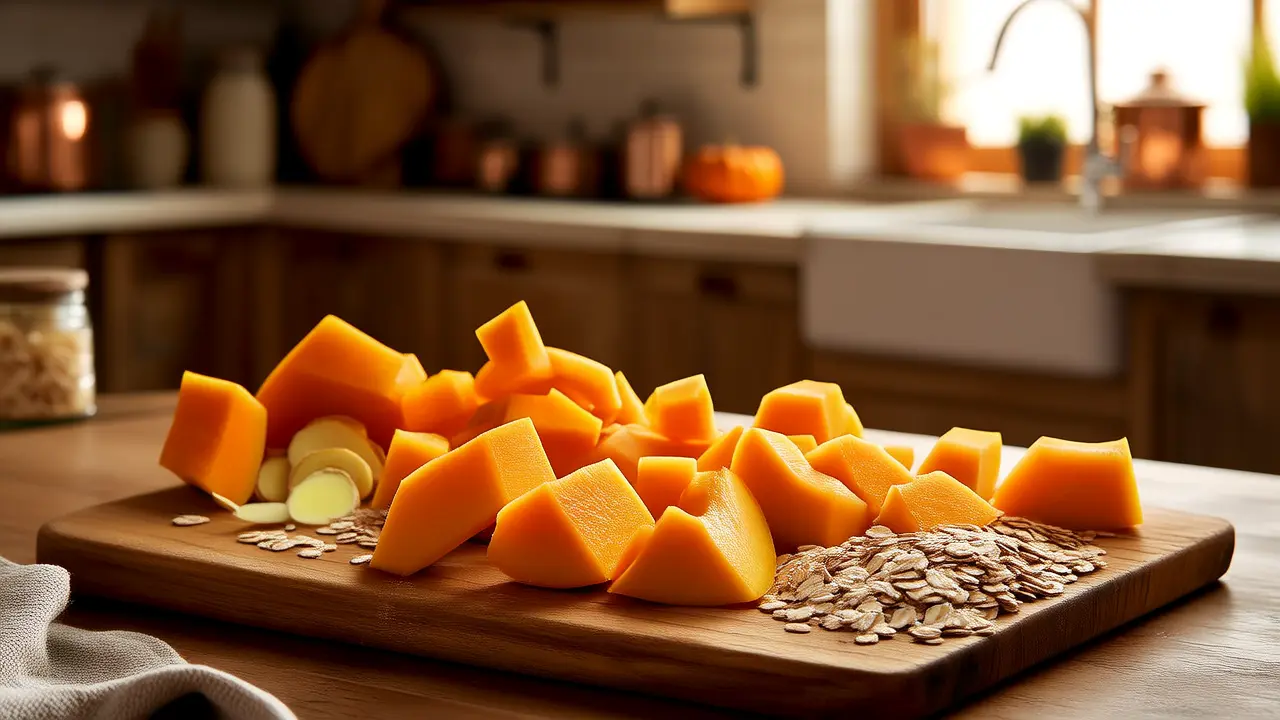Dica para aliviar desconfortos gastrointestinais: reduza o consumo de alimentos picantes e experimente o mingau de aveia e abóbora suave