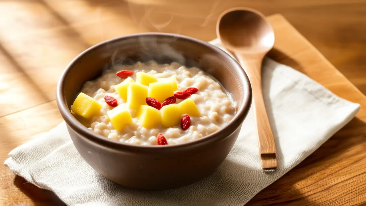 Truco para desintoxicar: Una taza de sopa suave de avena y batata, desintoxicación suave