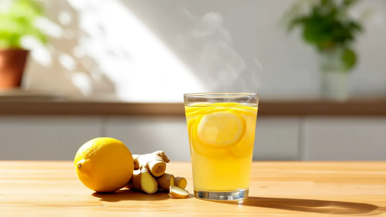 Antiossidazione del corpo, tecnica alimentare quotidiana: bere una tazza di limone e radice di zenzero al giorno per combattere l'invecchiamento