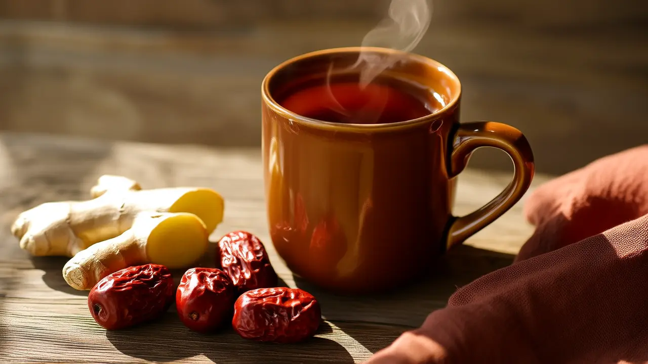 Balancing Body and Mind: A Small Tip for Hormone Balance - Warm Uterus Ginger Jujube Tea