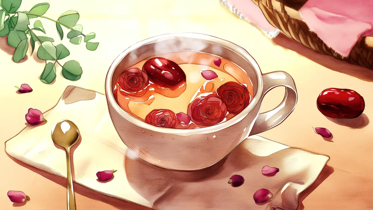 A Simple Tip to Regulate Hormones and Soothe the Liver: A Cup of Rose Tea to Pass Through Special Periods Comfortably