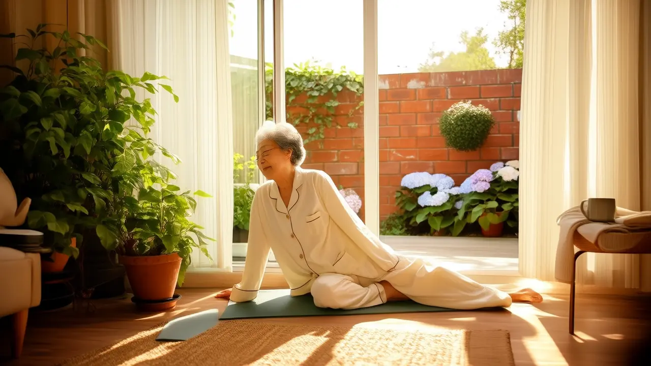 Seasonal Health Preservation and Longevity: A Simple Method for Spring Relaxation - Stretching and Deep Breathing in the Morning