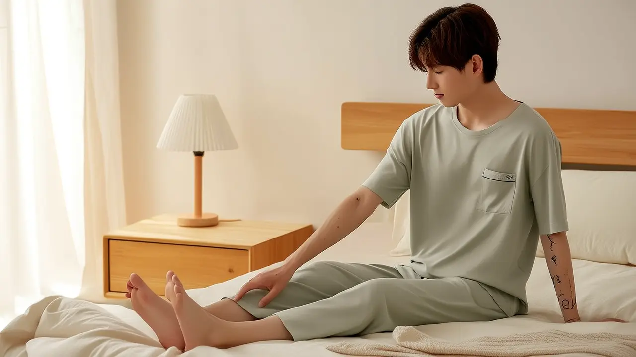 Foot Ankle Mobility Stretching and Relaxation Method Before Sleep: 3 Minutes of Home Relaxation, Mobilizing Joints and Bones for Better Sleep