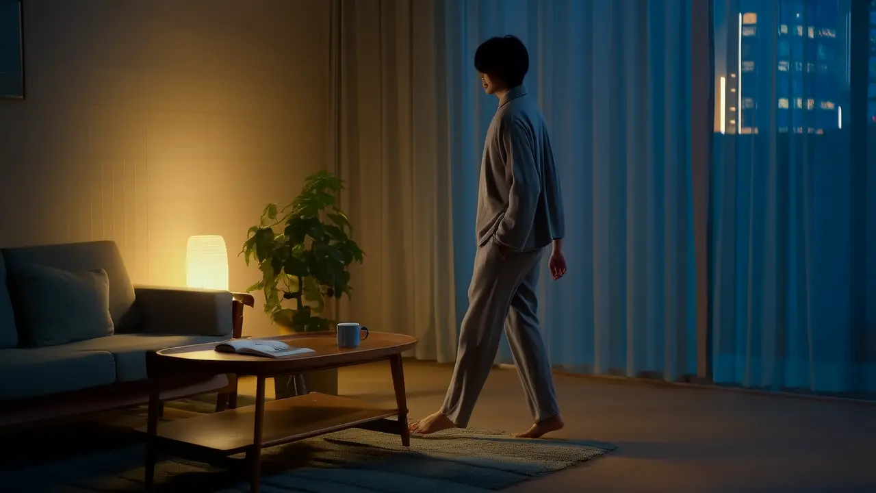 Slow Walking Before Bed: Relieve Stress and Improve Sleep: A Gentle Habit Helps You Sleep Better