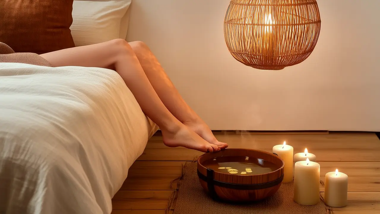Soak your feet before bedtime for a good night's sleep: Simple sleep aid techniques to help you relax deeply