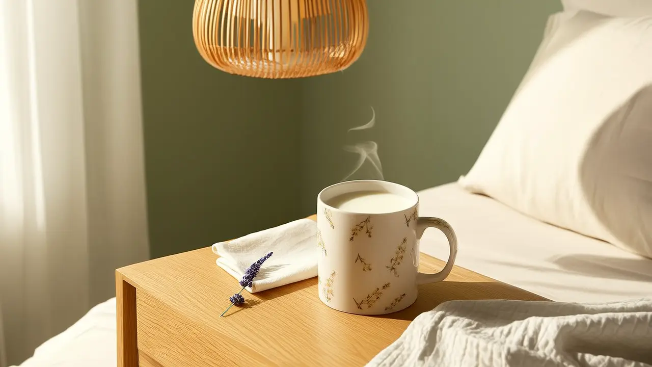 Um copo de leite morno antes de dormir: um truque simples e eficaz para dormir melhor