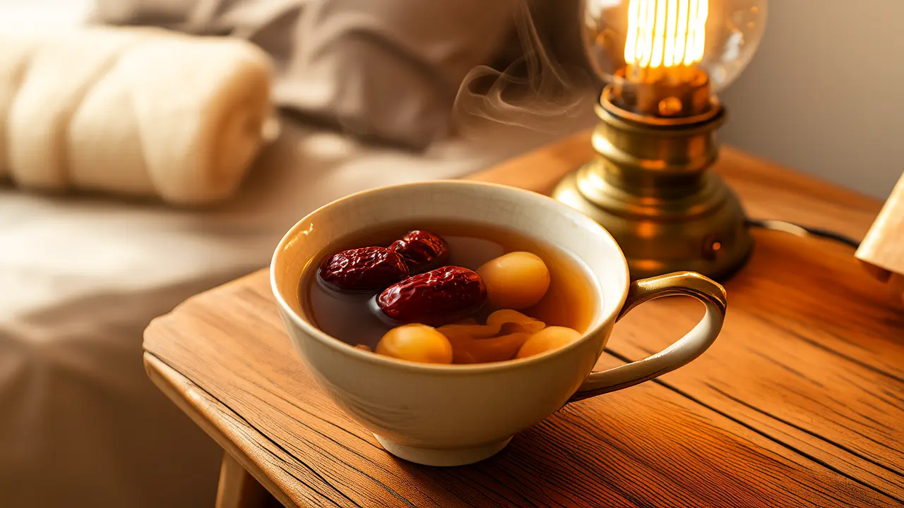 Una taza de té de hawthorn y jujube antes de dormir: una pequeña técnica para dormir bien