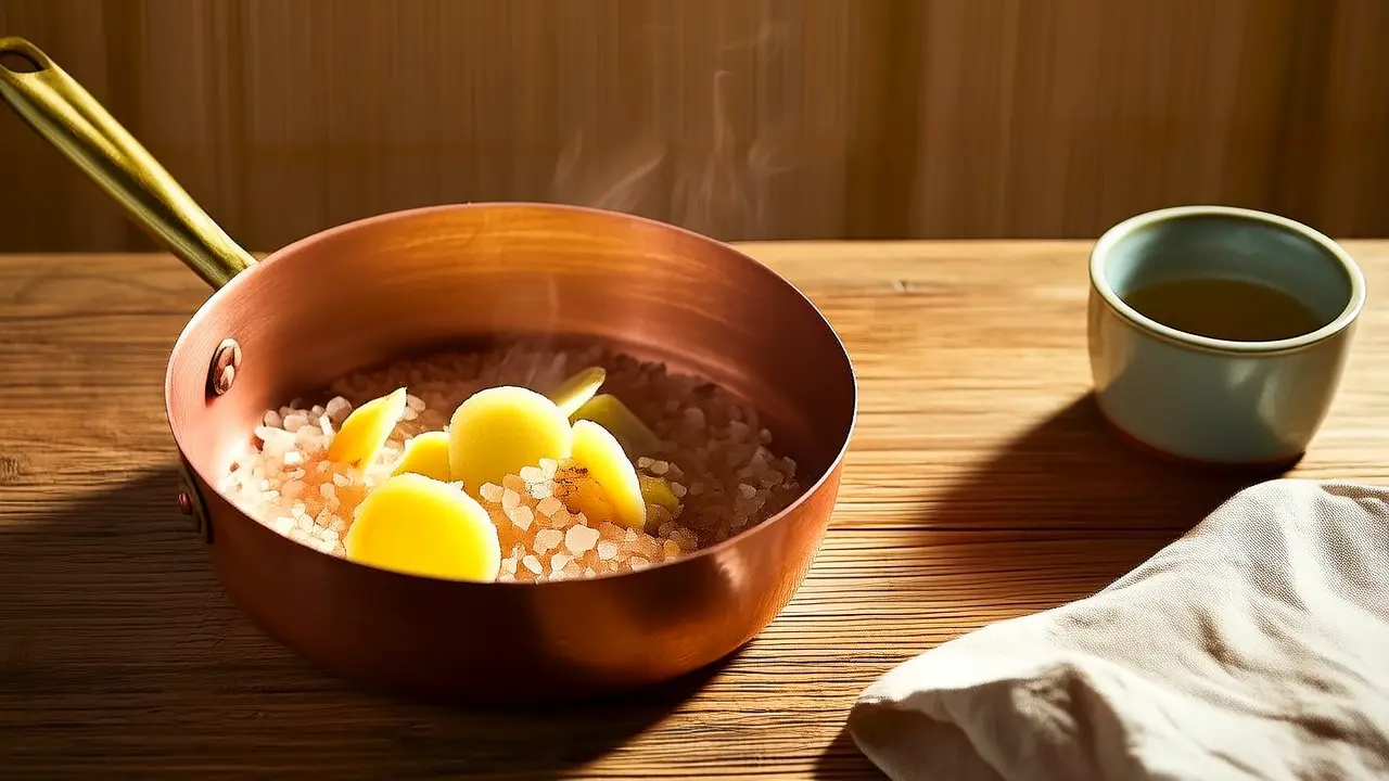 Natural Remedy for Muscle Aches: Make Your Own Ginger Coarse Salt Heat Pack to Easily Relieve Aches