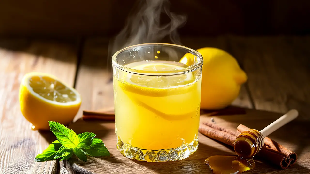 Una taza matutina de jugo de limón, miel y canela tibia, un pequeño truco para desintoxicar