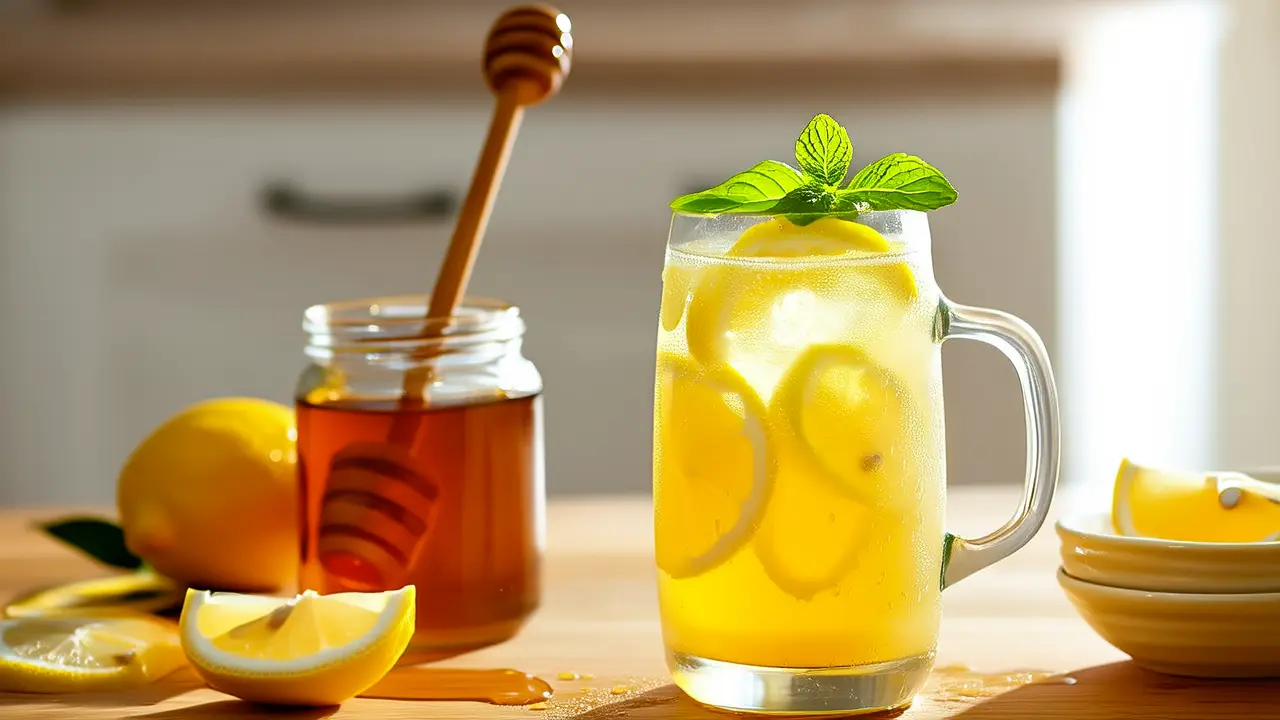 Guía de desintoxicación con ingredientes naturales: un vaso de agua tibia, una forma suave de iniciar la desintoxicación del hígado y el intestino