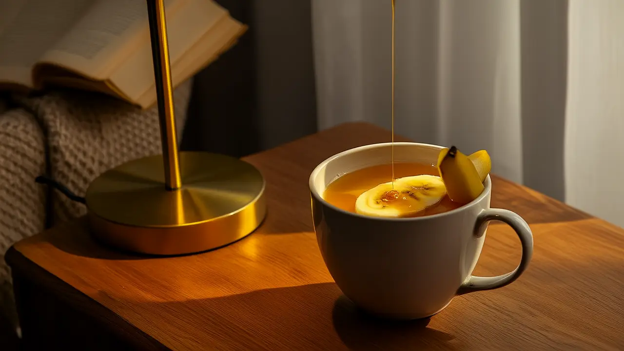 Leg cramps? A glass of banana honey water makes the night more peaceful