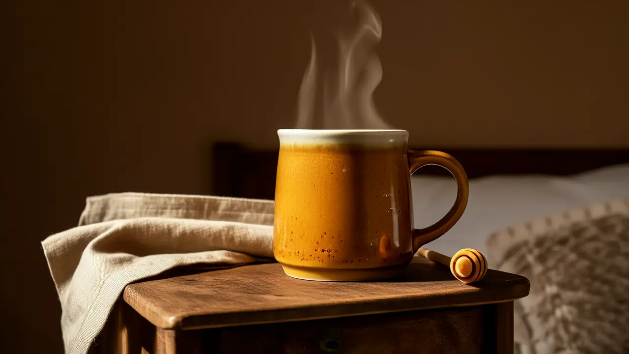 A Cup of Warm Honey Water Before Bed: A Natural and Soothing Secret for Better Sleep