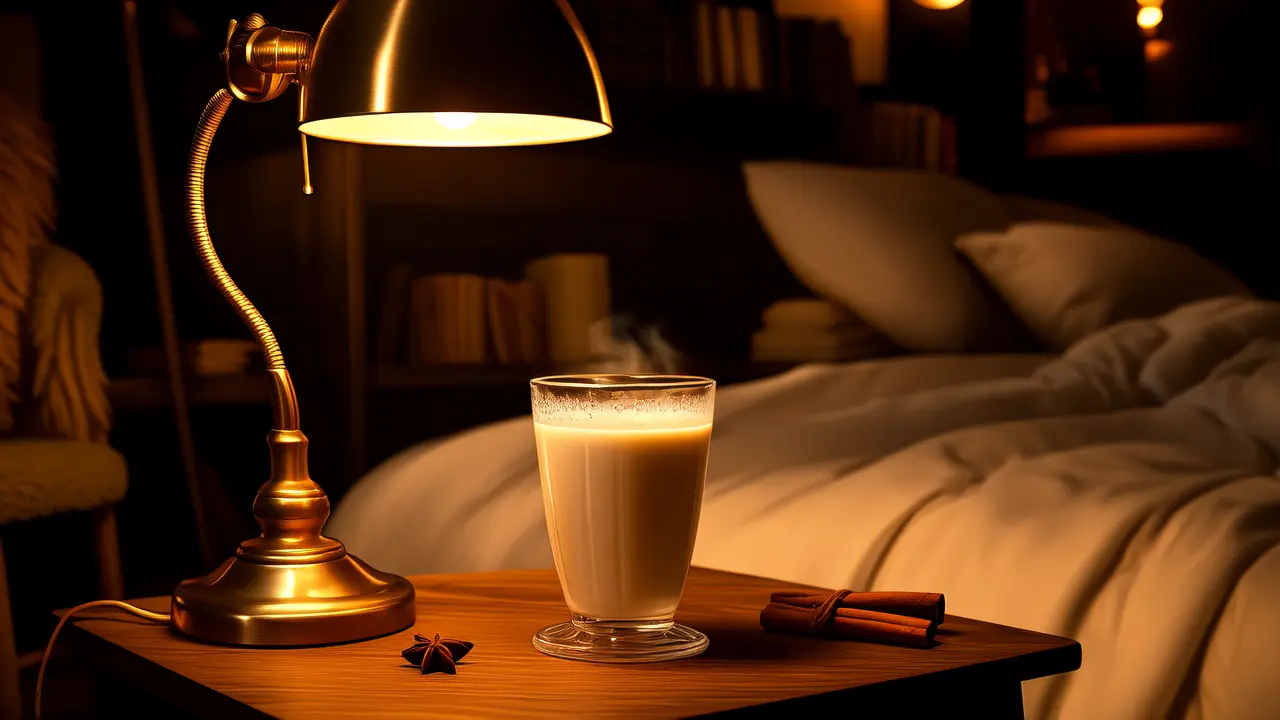 Leite morno para dormir naturalmente: Um pequeno ritual noturno quente