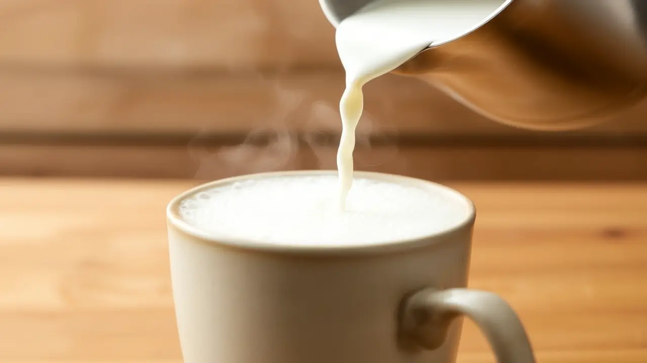 Leite morno para dormir naturalmente: Um pequeno ritual noturno quente