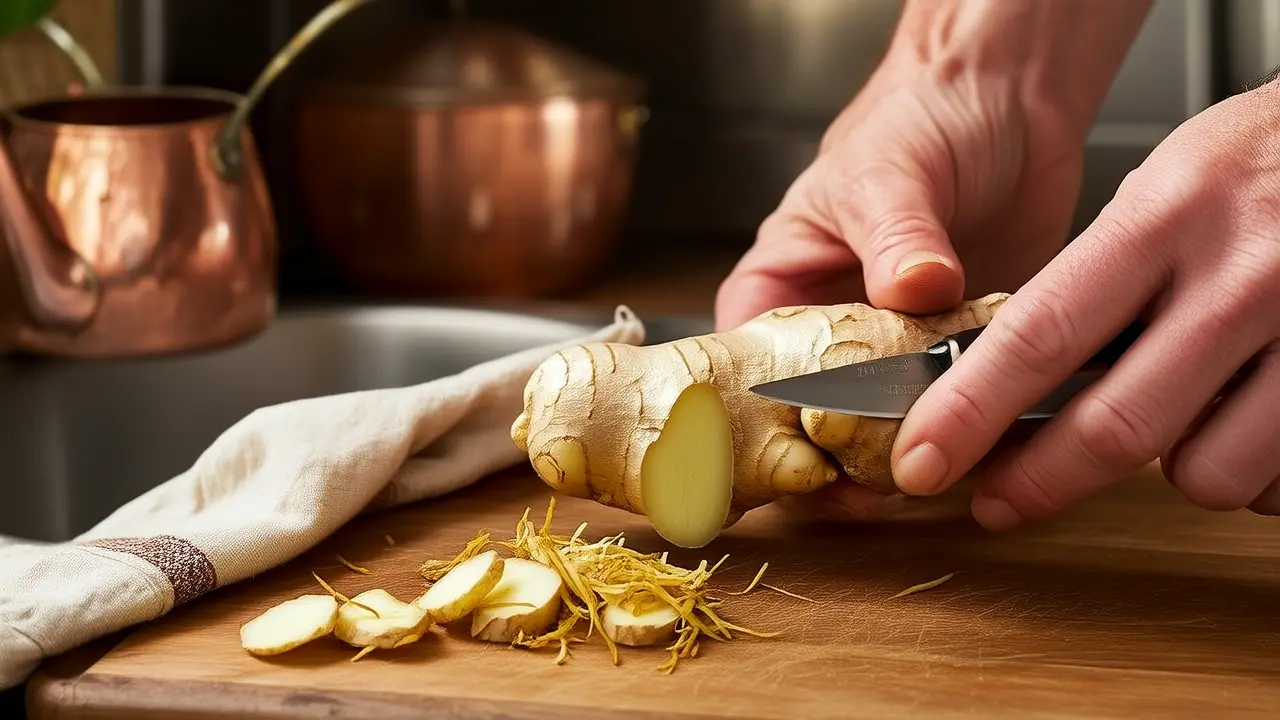 Home Remedy for Headache: Ginger and Brown Sugar Water, a Warm and Common Therapy