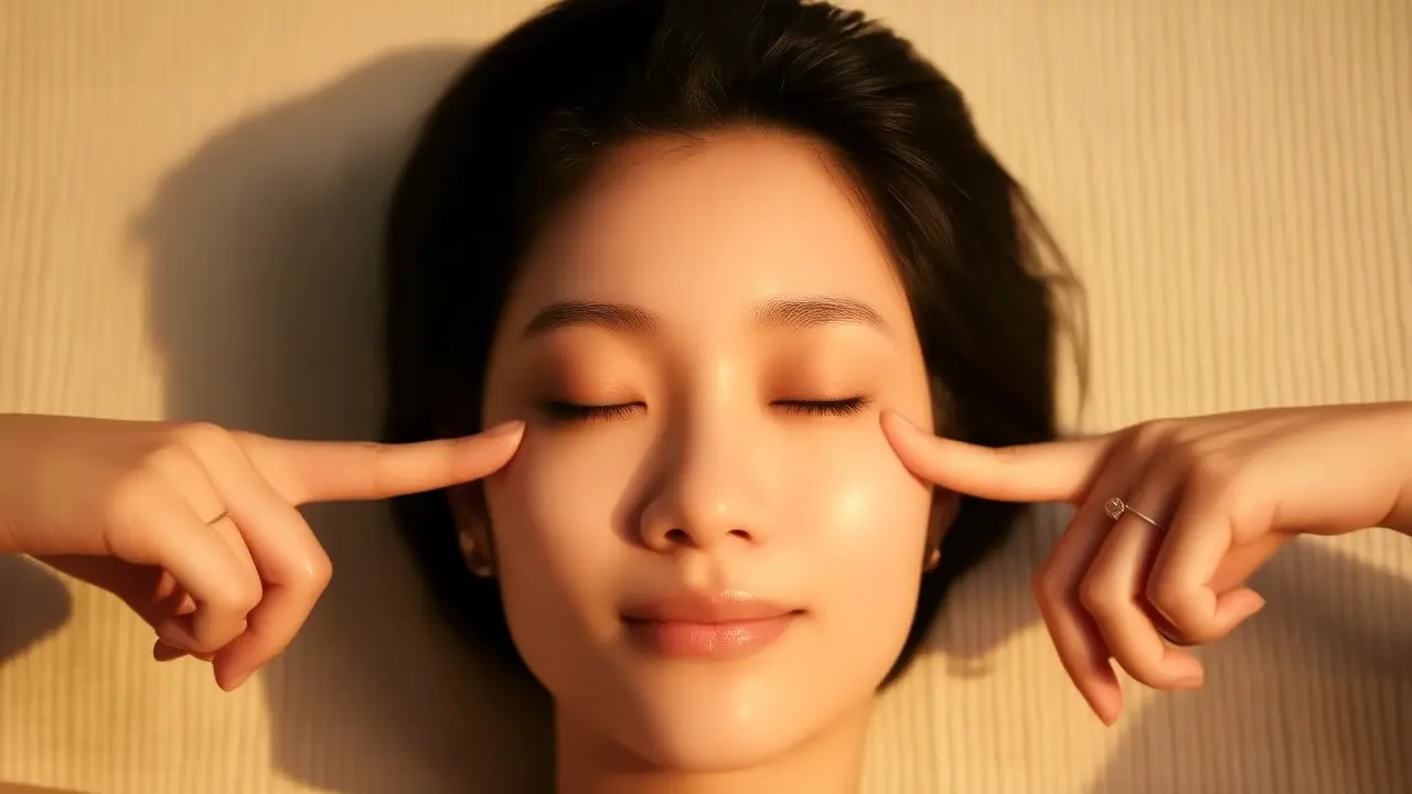 Massagem suave na região dos olhos, se despedindo de inchaços e rugas finas: um segredo simples e diário para proteger os olhos e prolongar a vida