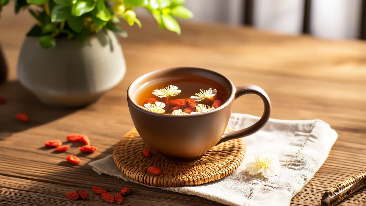 Simple Remedies for Dry Eyes: Goji Berry and Chrysanthemum Tea, Simple and Effective