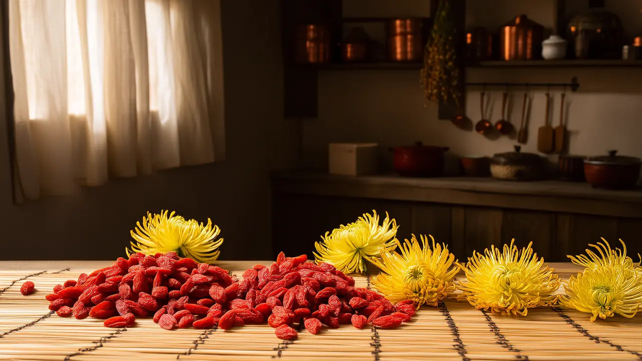 Simple Remedies for Dry Eyes: Goji Berry and Chrysanthemum Tea, Simple and Effective