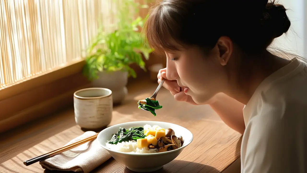 Masticar lentamente y no comer en exceso: un hábito sencillo para cuidar fácilmente el estómago y el páncreas