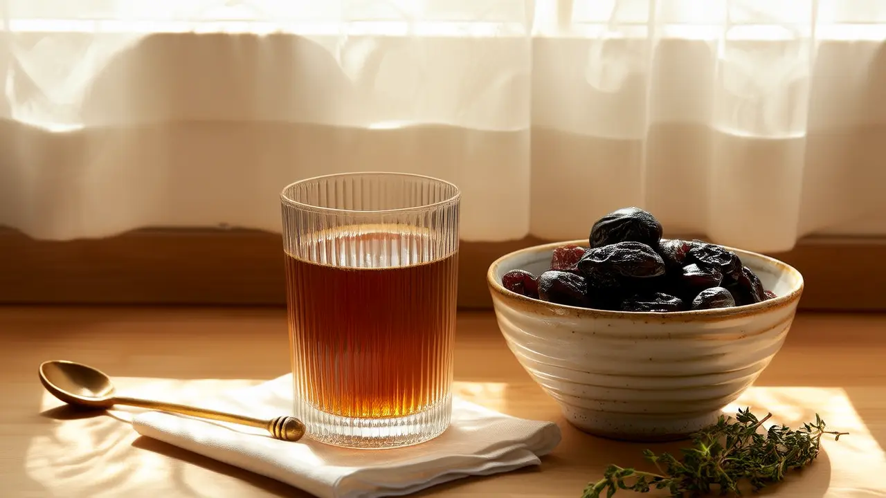 Prune Juice for Relieving Intestinal Discomfort: A Natural and Gentle Home Remedy