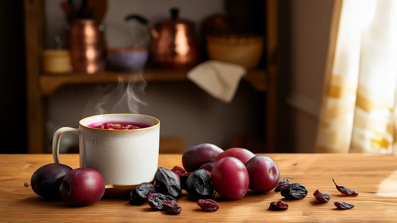 Prune Water: A Simple and Effective Remedy for Constipation, Gentle and Effective