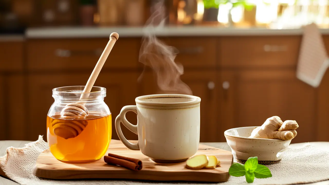 Natural Remedy for Dizziness: A Cup of Honey Ginger Tea, a Gentle Secret to Balance Your Body
