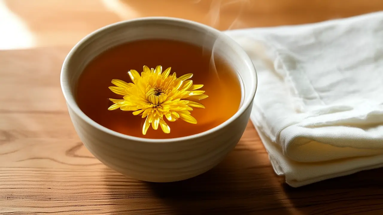 Eye strain? Try chrysanthemum water compress, naturally relieve eye fatigue