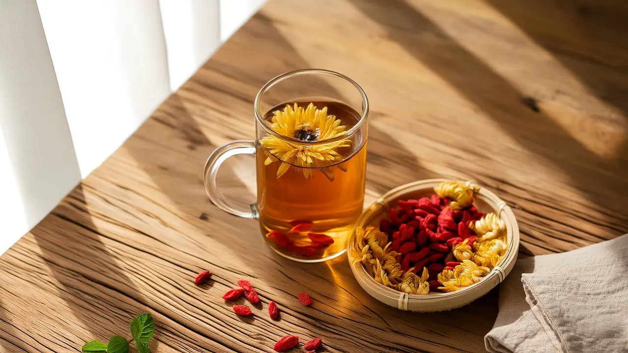 Cada día un vaso de té de chá y jujube, para regular el envejecimiento ocular de forma sencilla, permitiéndote ver el mundo con más claridad