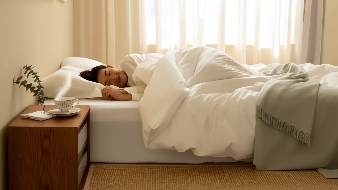 Dormir cedo para cuidar do fígado e desintoxicar: uma xícara de chá de crômio, camomila e rosas, simples e eficaz para dormir bem