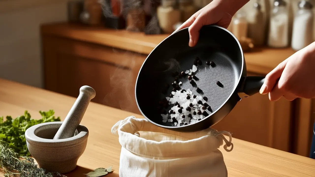 Lower Back Pain Relief Tips: Spicy Pepper Coarse Salt Heat Therapy, Warm Your Waist