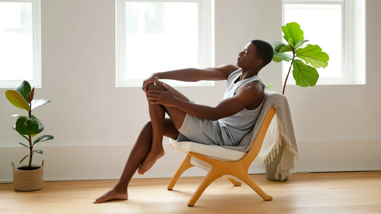 Five Chair Yoga Poses to Easily Relieve Back Pain from Sitting Long